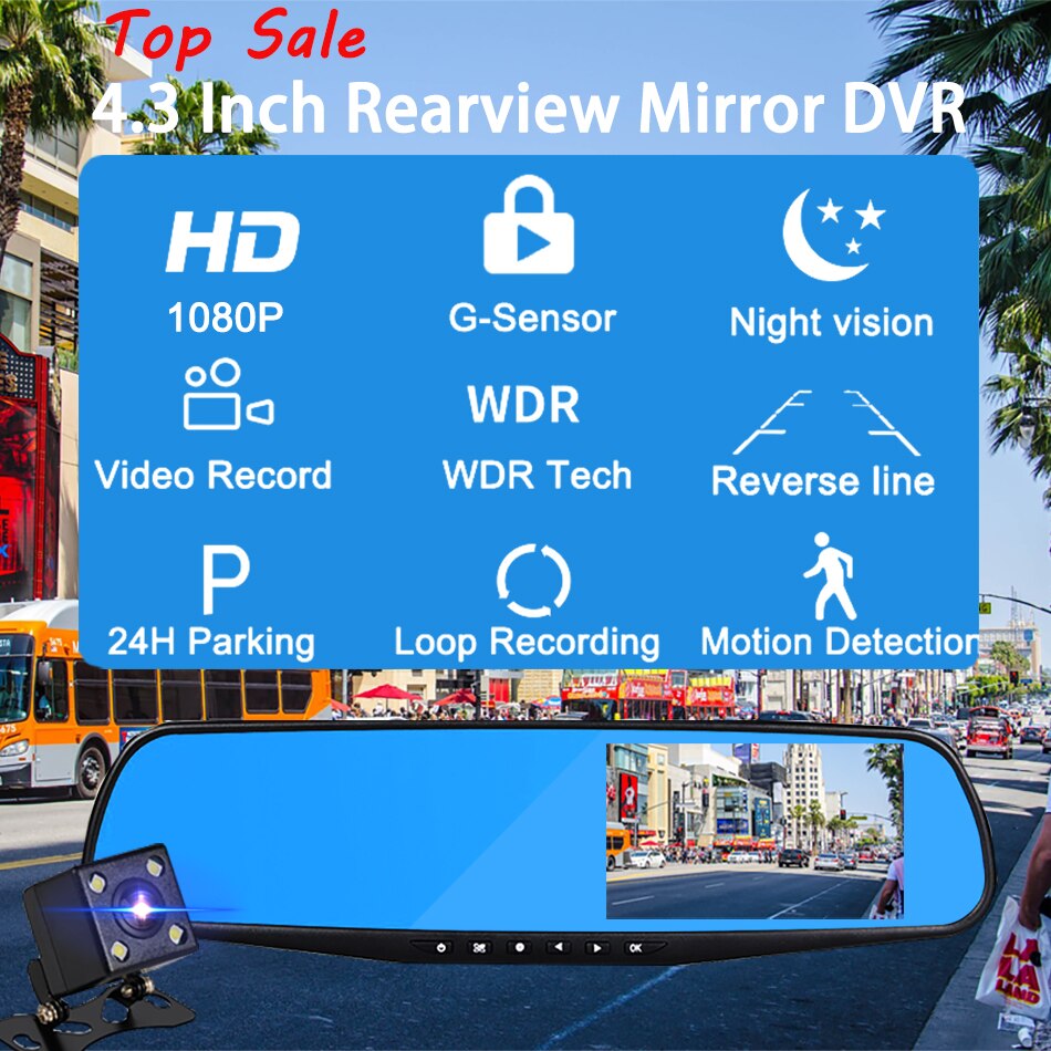 Full HD Universal 1080p Dash Camera for Cars